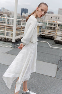 Knit Dolman Sleeve Sweater