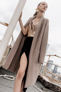 Oversized Long Cardigan