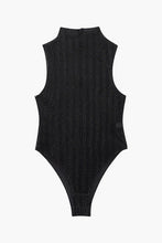 Load image into Gallery viewer, High Collared Sheer Bodysuit
