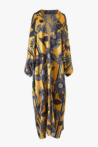 Long Printed Kimono