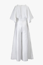 Load image into Gallery viewer, V-Neck Crop Sleeve Jumpsuit
