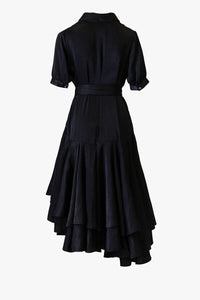 Ruffle Wrap Dress