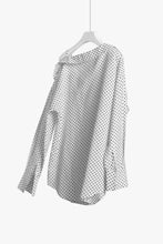 Load image into Gallery viewer, Polka Dots Off-Shoulder Shirt
