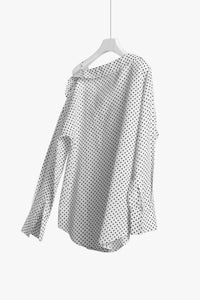 Polka Dots Off-Shoulder Shirt
